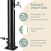MONZANA Solardusche 20 Liter 360° Duschkopf max. 60°C Fußdusche Schlauchanschluss Pooldusche Gartendusche Camping Bild 3