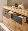 Sideboard Assina in Eiche und grau 200 cm Bild 4