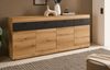 Sideboard Assina in Eiche und grau 200 cm Bild 2