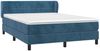 vidaXL Boxspringbett mit Matratze Dunkelblau 140x200 cm Samt 3127497 Bild 3