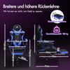 Gaming Stuhl LED Racing Gamer Stuhl 12 Farbige RGB Beleuchtung Massage Bild 2