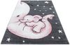Kinder Teppich Kikki rechteckig - 200x290 cm - Pink Bild 3