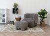 House Nordic Pouf, grau, 53x41 cm, HN1280 Bild 4