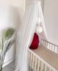 Baby Fancyroom Betthimmel Betthimmel aus 12 Meter Tüll aus 1. Klasse für Kinderbett Gitterbett, Himmel für Babybett Kinderbett Bild 2