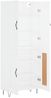 vidaXL Highboard Weiß 69,5x34x180 cm Holzwerkstoff 3198073 Bild 4