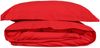Satin-Doppelbettbezug-Set (DE), 'Elegant', Rot Bild 3