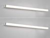 LED Badezimmer Wandleuchten 2er Set in Chrom - Spiegelleuchten, Breite 120cm Bild 3