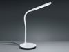 LED Schreibtischleuchte POLO Weiß matt dimmbar 41cm hoch mit Flexgelenk Bild 4