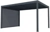 Vente-unique - VIADANA Terrassenüberdachung StoffPlastik Grau - B 10,8 cm x H 204,5 cm x L 269,5 cm Bild 3