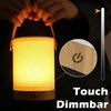 ZMH 2ER Nachttischlampe Touch LED Tischlampe - Dimmbar Geschenk Tischleuchte Kabellos mit USB Batteriebetrieben Akku Modern Tragbare Nachttischleuchte aus Stoff Bettlampe Kinder Schlafzimmer Bild 5