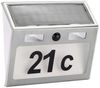 HI Hausnummer Solar LED-beleuchtet Silbern 435303 Bild 2