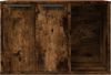 vidaXL Katzenklo Räuchereiche 60x40x40 cm Holzwerkstoff 857728 Bild 5