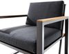Sieger Havanna 1-Sitzer Sessel für Lounge Guppe, Aluminium Eisengrau, 75 x 78,5 x 73 Bild 3