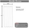 BTTO V&G Outdoorvorhang Balkon Vorhänge Gardine Wasserdicht & Winddicht (2 St), Lichtschutz, Aufhängung mit Laschen,Verstärkte Stangentasche unten Bild 2