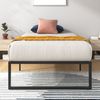 ZINUS Bettgestell Lorelei, moderner Bettrahmen mit integriertem Lattenrost, Gästebett (Packung, 1-tlg, Metallbett, Schwarz, 90x200 cm), Kinderleichter Aufbau, EcoFriendly Packaging, ohne Matratze Bild 2
