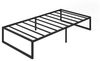 ZINUS Bettgestell Lorelei, moderner Bettrahmen mit integriertem Lattenrost, Gästebett (Packung, 1-tlg, Metallbett, Schwarz, 90x200 cm), Kinderleichter Aufbau, EcoFriendly Packaging, ohne Matratze Bild 4