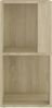 vidaXL Eckregal Sonoma-Eiche 33x33x67 cm Holzwerkstoff 809020 Bild 5