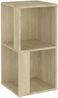 vidaXL Eckregal Sonoma-Eiche 33x33x67 cm Holzwerkstoff 809020 Bild 2