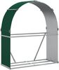 vidaXL Kaminholzunterstand Grün 120x45x140 cm Verzinkter Stahl 364541 Bild 2