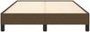 Bettgestell Dunkelbraun 120x200 cm Stoff [346707] Bild 5