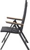 SIENA GARDEN Tesoro Klappsessel 2er-Set FSC Alu, Textil, Teak FSC 100 % Bild 3