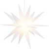 vidaXL LED-Weihnachtssterne 3 Stk. Faltbar Weiß 57 cm 3190442 Bild 5