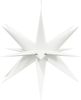 vidaXL LED-Weihnachtssterne 3 Stk. Faltbar Weiß 57 cm 3190442 Bild 3