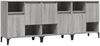 vidaXL Sideboards 3 Stk. Grau Sonoma 60x35x70 cm Holzwerkstoff 3185749 Bild 2