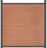 vidaXL Zaunelement Braun 1391x186 cm WPC 3282805 Bild 5