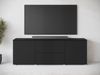 TV-Lowboard Doppo 180 (Farbe: Schwarzer Graphit, ohne Beleuchtung) Bild 2