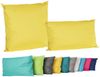 JACK Dekokissen 2er Set Outdoor Lounge Deko Kissen Set 45x45 cm + 30x50 cm Inkl. Füllung, mit Lotus-Effekt, Robust, Strapazierfähig, für Innen & Außen geeignet Bild 2