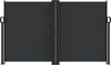 vidaXL Seitenmarkise Ausziehbar Schwarz 140x1200 cm 4004804 Bild 3