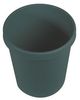 Papierkorb 18l H331xØ315mm m.Griffrand Ku. grün HELIT "" Bild 4