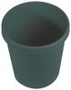 Papierkorb 18l H331xØ315mm m.Griffrand Ku. grün HELIT "" Bild 2