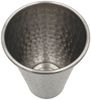 Edelstahl Becher 500ml 20er-Set gehämmert Trinkbecher Metallbecher Camping Party Bild 3