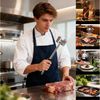 FOUORTUNATE-BEE Fleischklopfer Fleischklopfer Edelstahl doppelseitig Küchenhammer für Fleisch, Küchen Fleischhammer für Steak Hähnchen BBQ Grill Zartmacher Bild 2