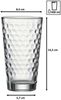 Ritzenhoff & Breker Favo Longdrinkglas 400 ml transparent 6er Set Bild 3