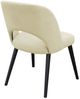 Polsterstuhl K84, Holzfarbe: Schwarz, Farbe: Magic Velvet 2201 Bild 2
