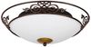 Eglo 86712 Wandleuchte/Deckenleuchte Landhaus MESTRE antik-braun, gold, E27 max. 2X40W Bild 2