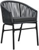 vidaXL 9-tlg. Garten-Essgruppe Grau 3099256 Bild 5