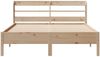 vidaXL Massivholzbett ohne Matratze 135x190 cm Kiefernholz 3306903 Bild 4