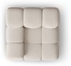 Micadoni Eckmodul Bellis Links 3D-Stoff Sonic Helles Beige Bild 3