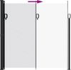 vidaXL Seitenmarkise Ausziehbar Weiß 200x600 cm 4004556 Bild 5