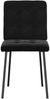 vidaXL Esszimmerstühle 6 Stk. Schwarz Samt 3315433 Bild 3