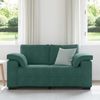 vidaXL Zweisitzer-Sofa Dunkelgrün 160x77x82 cm Samt 4105259 Bild 3