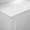 vidaXL Arbeitsschrank mit Schiebetüren 100x50x(95-97) cm Edelstahl 51050 Bild 5