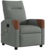 vidaXL Massagesessel Elektrisch Dunkelgrau Stoff 3323999 Bild 4