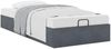 vidaXL Ottoman-Bett ohne Matratze Dunkelgrau 90x200 cm Samt 3310938 Bild 5