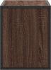 vidaXL TV-Schrank Braun Eiche 60x31x39,5 cm Holzwerkstoff und Metall 848918 Bild 5