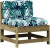 vidaXL 5-tlg. Garten-Lounge-Set mit Kissen Imprägniertes Kiefernholz 3250711 Bild 4
